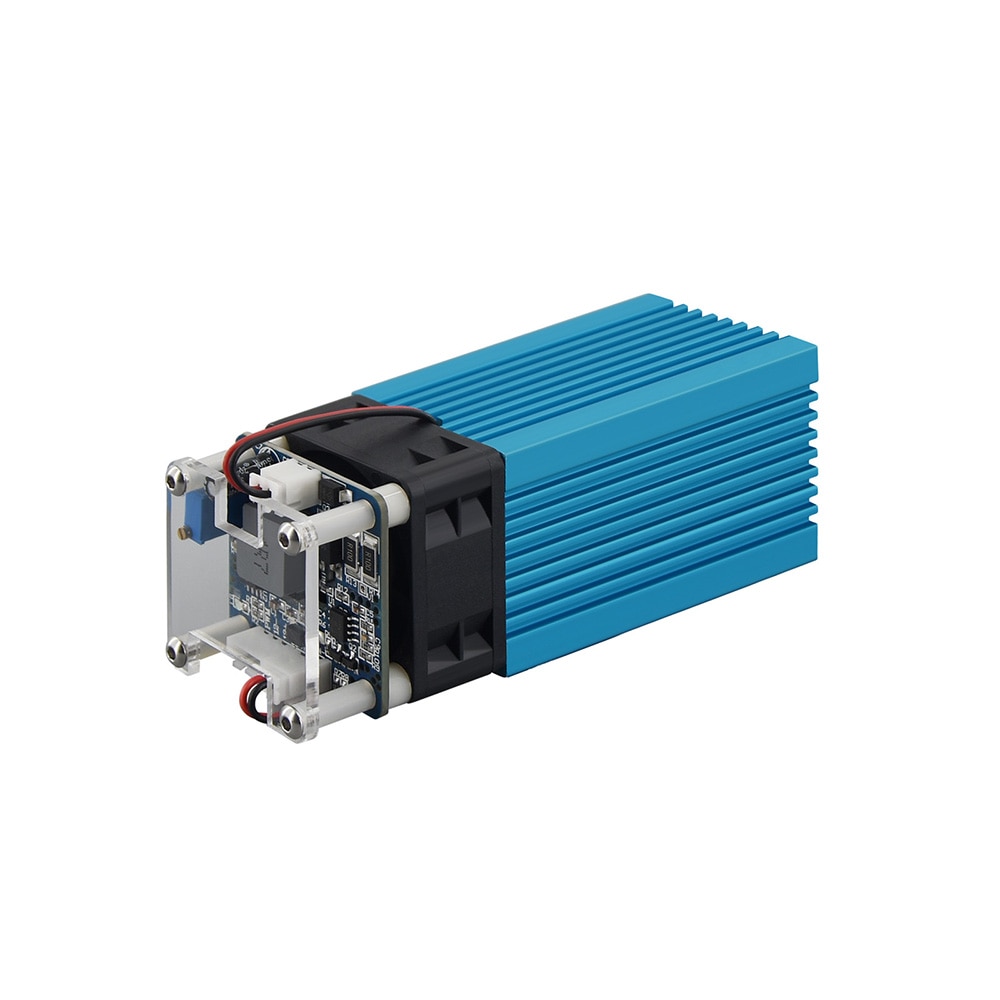 40W Fixed Focus Laser Module 5.5W 450nm Continuou Laser Cutter Engraver with Slide Module Printer For Metal Wood Stainless Steel - Image 2