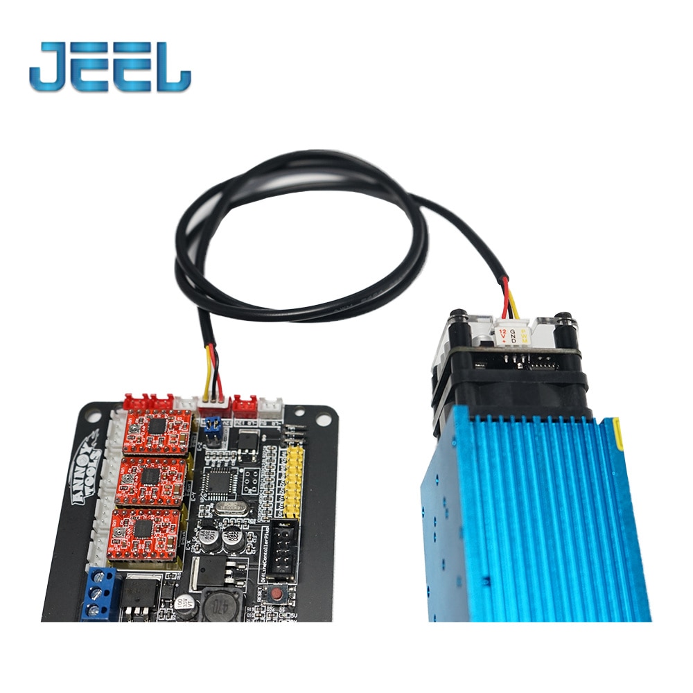 40W High Power Laser Module PWM TTL Blue Light Module for Wood Cutting Engraving Machine Cutting Tool - Image 4