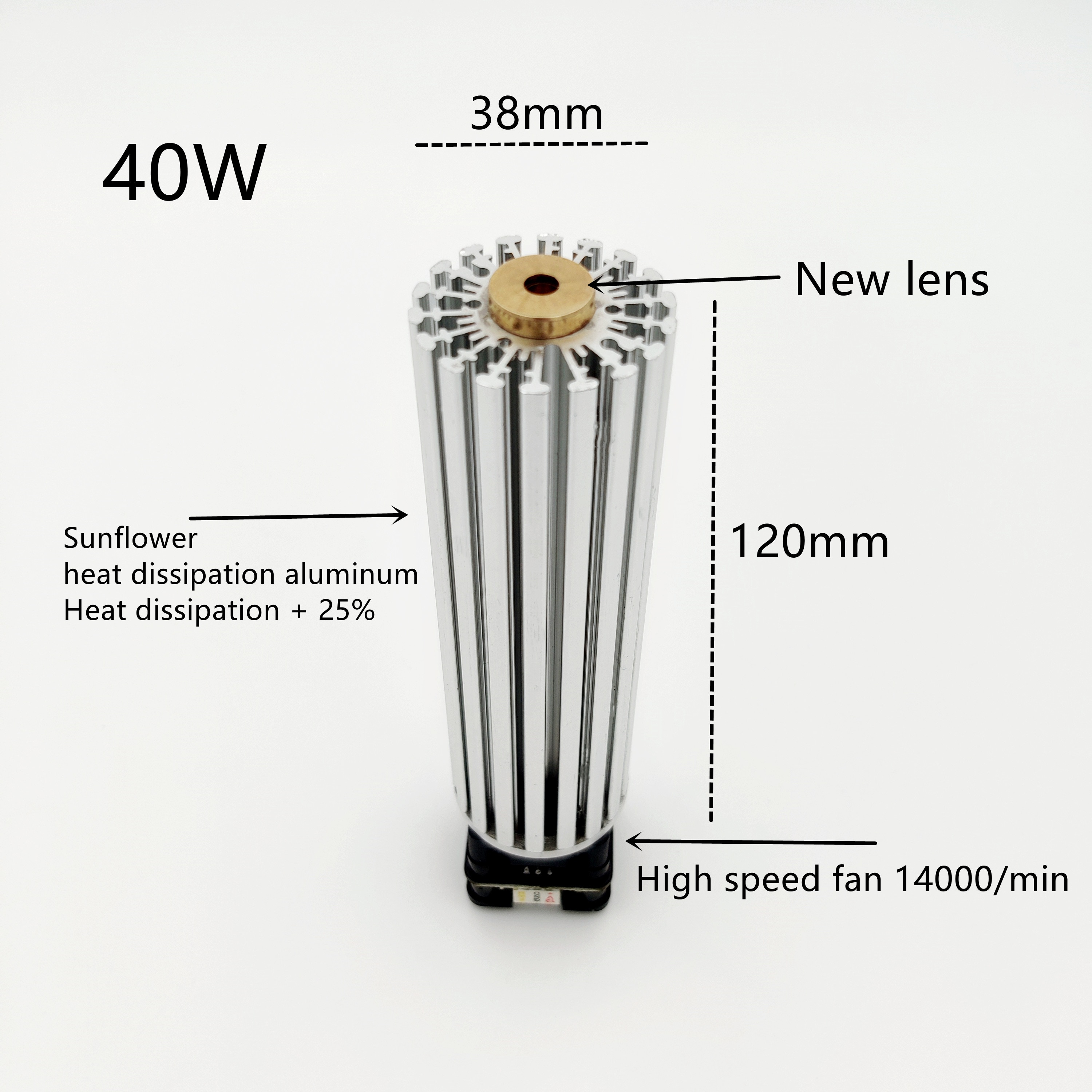 40W Laser Module Laser Head Laser Machine for engraving 450nm Laser Cut Laser For CNC3018 Wood Cut Laser engraving head Module - Image 4