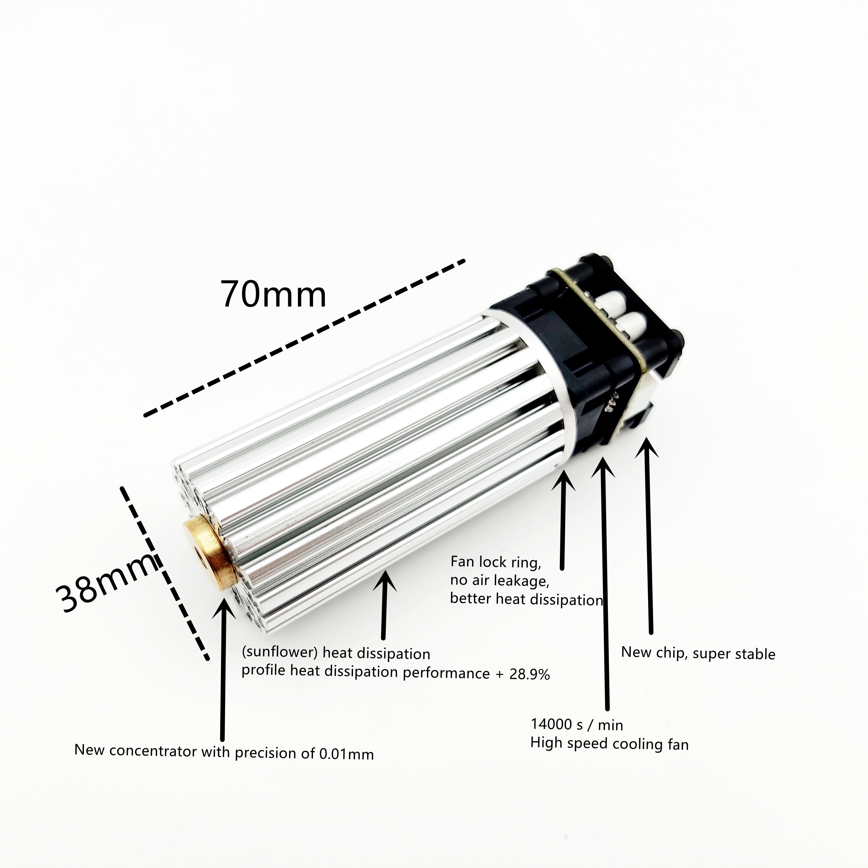 40W Laser Module Laser Head Laser for engraving cnc3018 450nm Blue Laser Wood Cuting Tool Laser Engraving Machine Engraving Head - Image 4