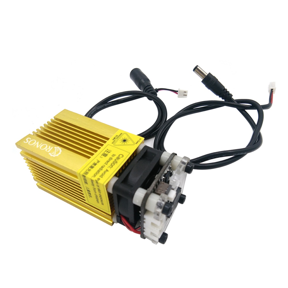 445nm-1000mw Gold Laser Module DI Messa A Fuoco Blue Laser Incision Testa Laser, 1W 2p Port Laser Diode Tube - Image 2