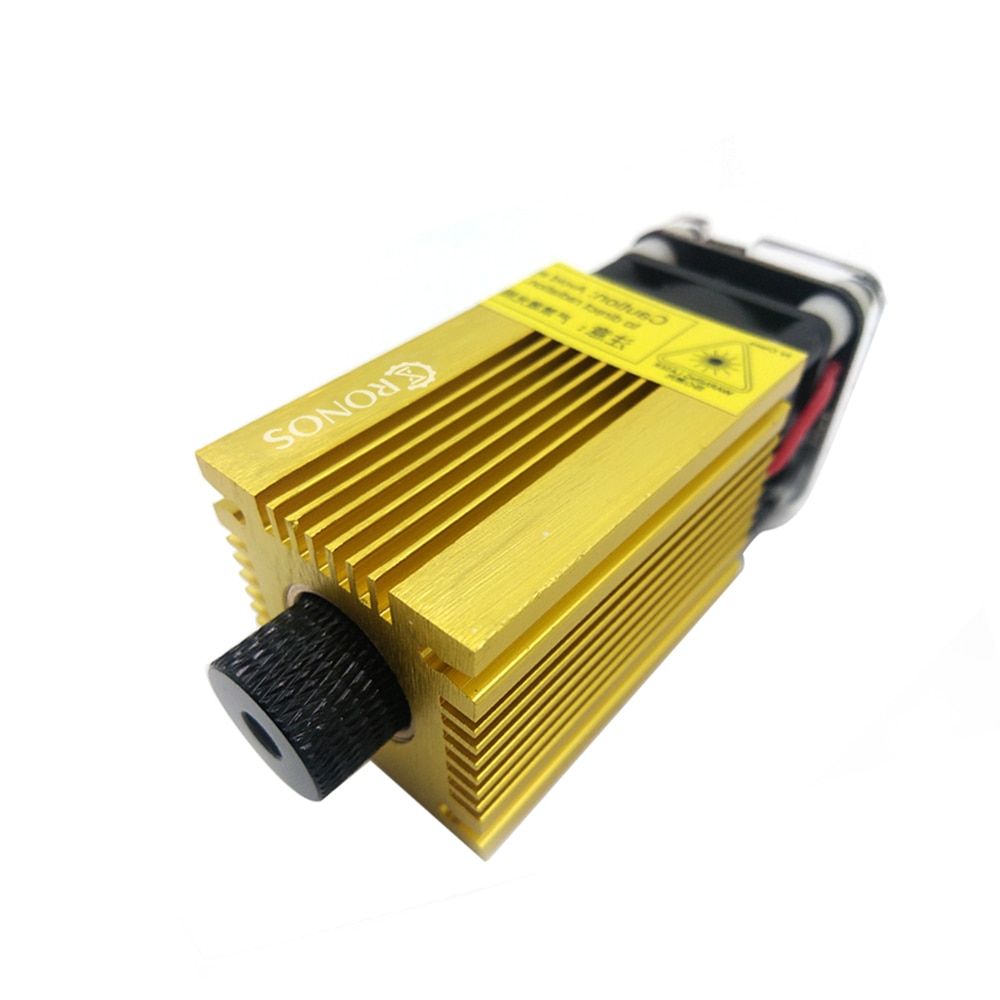 445nm-1000mw Gold Laser Module DI Messa A Fuoco Blue Laser Incision Testa Laser, 1W 2p Port Laser Diode Tube