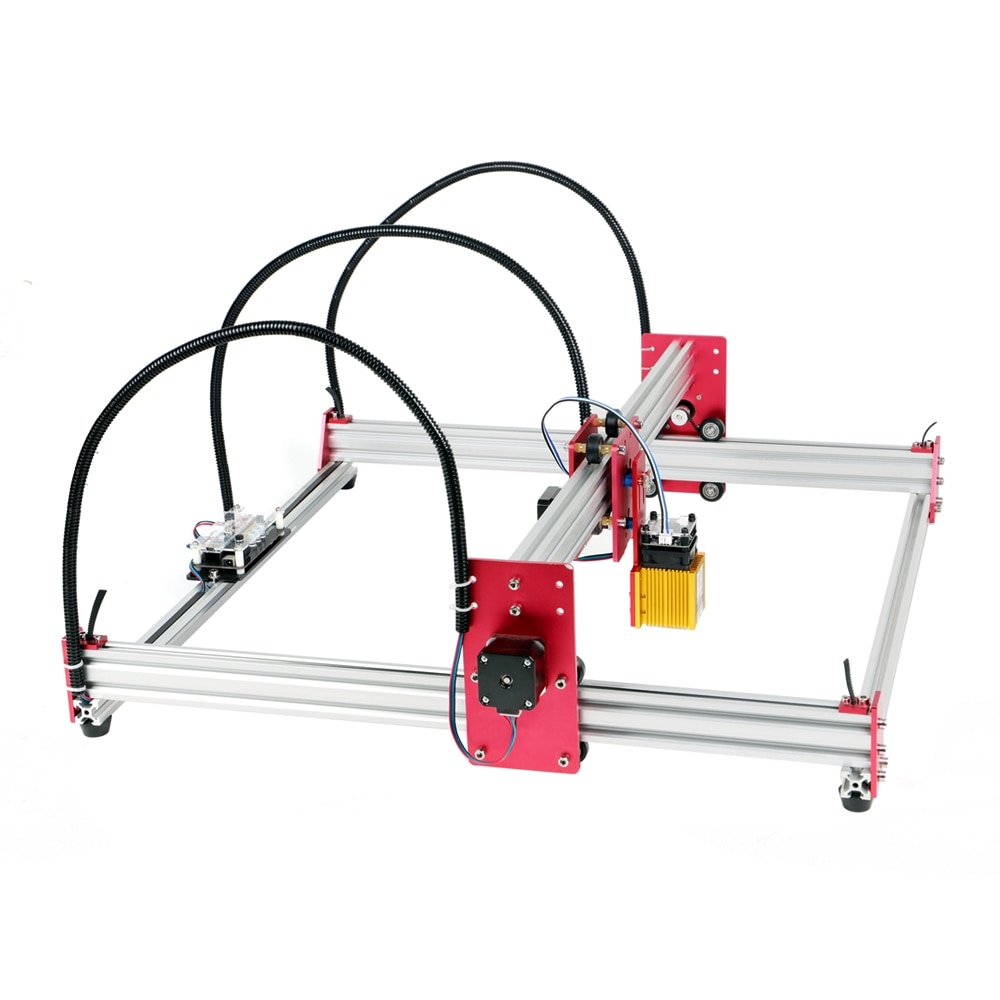 45*45cm Mini Blue CNC Laser Engraving Machine 500mw/2500mw/15W DC 12V DIY Engraver Desktop Wood Router/Cutter/Printer CNC Laser - Image 2