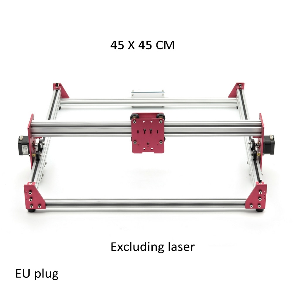 45*45cm Mini CNC Laser Engraving Machine DC 12V DIY Engraver 500mw/2500mw/5500mw/15W Desktop Wood Router/Cutter/Printer Laser