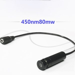 450 Nm 80mw Blue Fine Adjustable Line Laser Module Laser Marker Emitting Diode Lamp