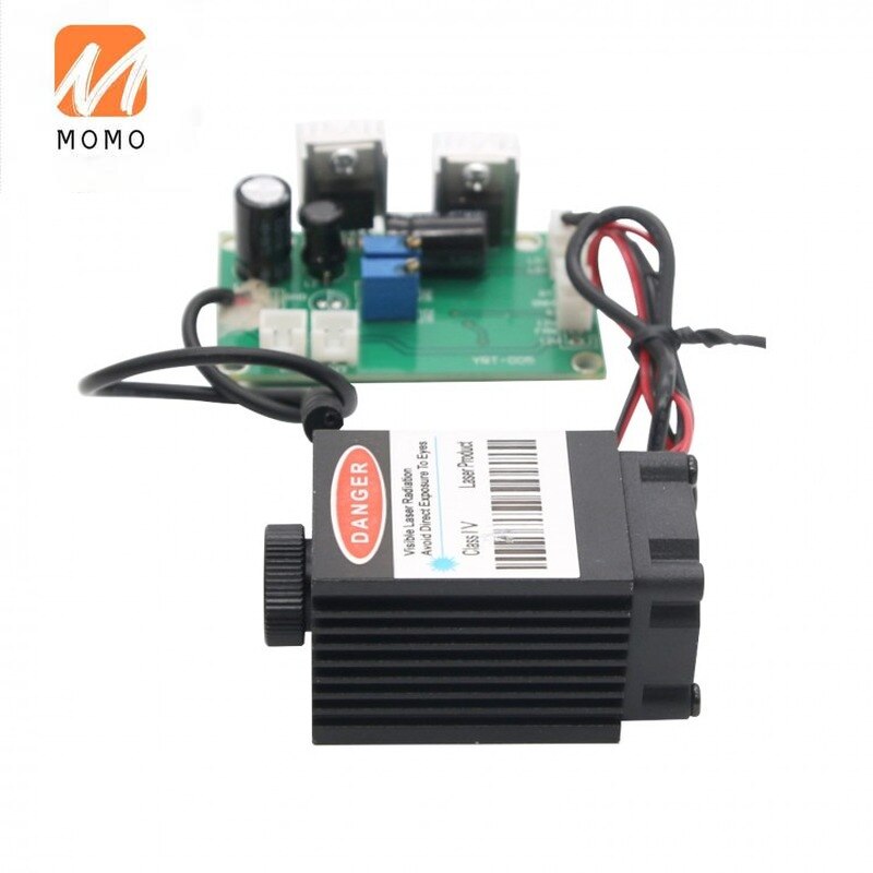450nm 1.6W Blue Laser Diode Module Line Type Tunable Laser with 12V 2A Drive Board - Image 4