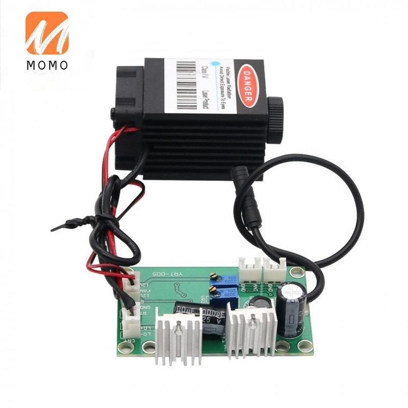 450nm 1.6W Blue Laser Diode Module Line Type Tunable Laser with 12V 2A Drive Board - Image 5
