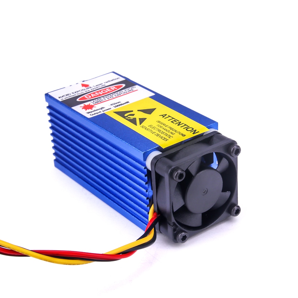 450nm 1000mw/2500mw/3000mw/5500mw/15w Laser Module 3w/5w High Power with TTL PWM for CNC Engraving Machine Accessories - Image 2