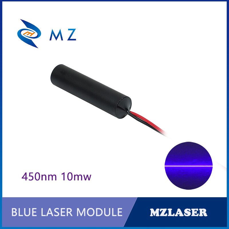 450nm 10mw 60 Degree Industrial APC Drives Blue Line Laser Diode Module - Image 2