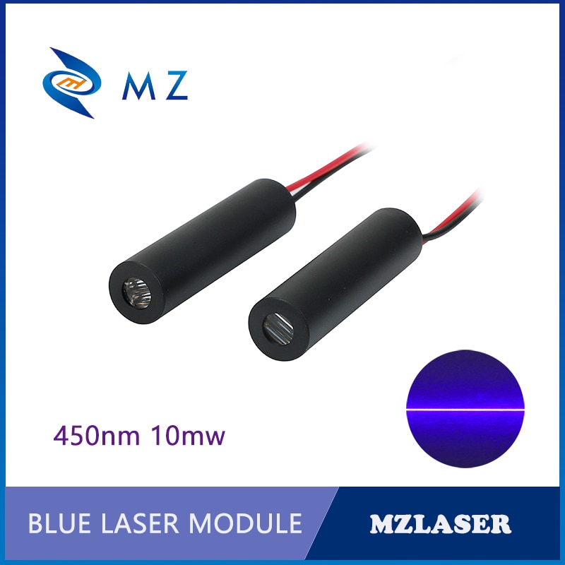 450nm 10mw 60 Degree Industrial APC Drives Blue Line Laser Diode Module - Image 3