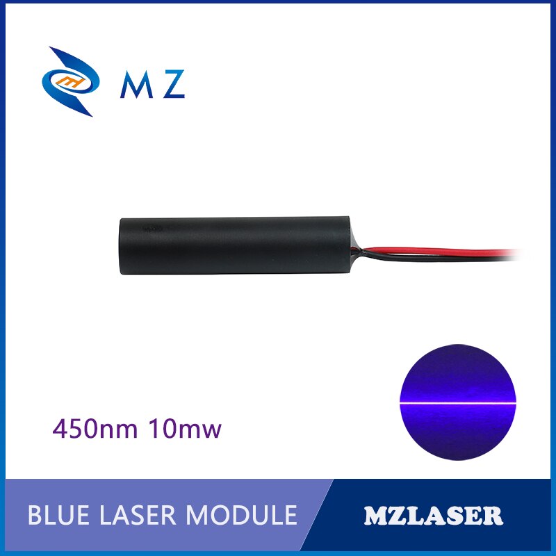 450nm 10mw 60 Degree Industrial APC Drives Blue Line Laser Diode Module