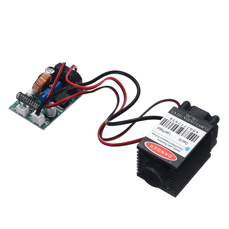 450nm 2500mW High Power Focusing Blue Laser Module TTL 12V DIY CNC Cutting Laser Engraver Accessories 2.5W Goggles