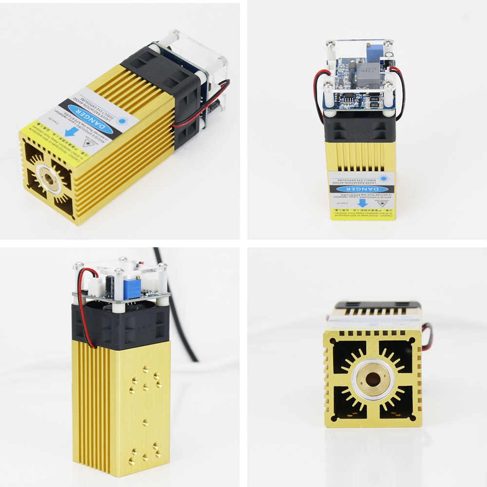 450nm 30W/40W-Pro laser module,laser cutter head, Focal Length 20-40mm Laser Module Compressed Spot Technology,cutting tool wood - Image 4
