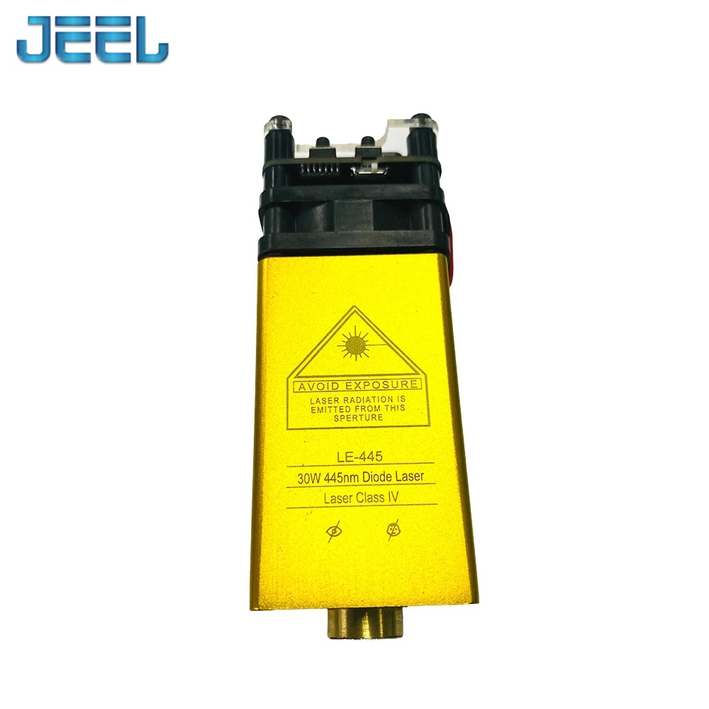 450nm 30w Fixed Focus Laser Module Blue Light High Power DIY Laser Engraving Machine Accessories Wooden Cutting - Image 2