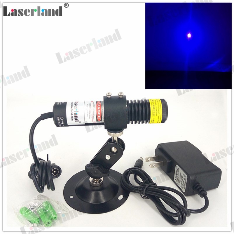 450nm 80mw Blue Laser Diode Module Dot Point Line Projector for Cutting Engraving Machines - Image 4