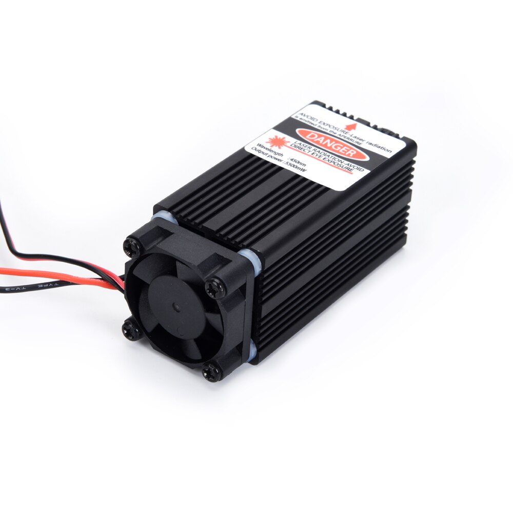 5.5w 450nm blue laser module , laser engraving machine parts , laser cutting TTL module 5500mw laser module - Image 4