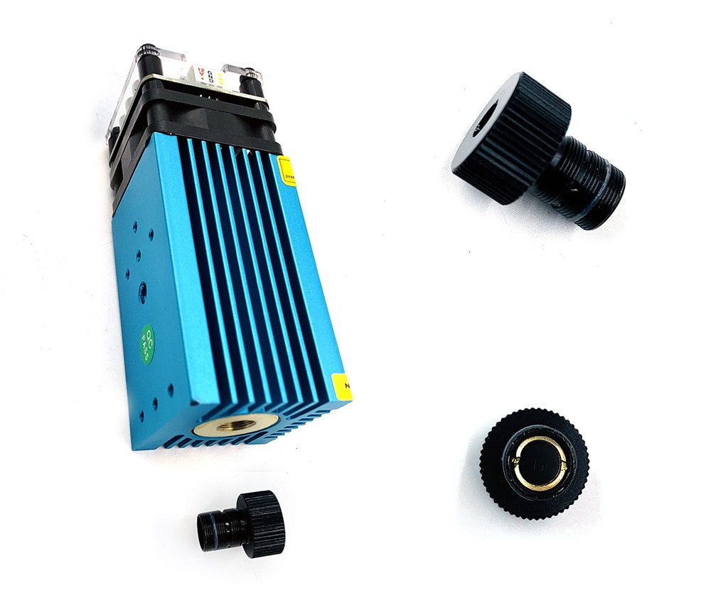 500MW 2500MW 5500MW 405-450MW Laser Module Focusing Len Blue Laser Engraving TTL PWM Module - Image 3