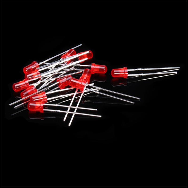 500Pcs New Arrival 3MM LED Diode Kit Mixed Color Red Green Yellow Blue White Electronic Components Mixed Set Diodes - Image 2