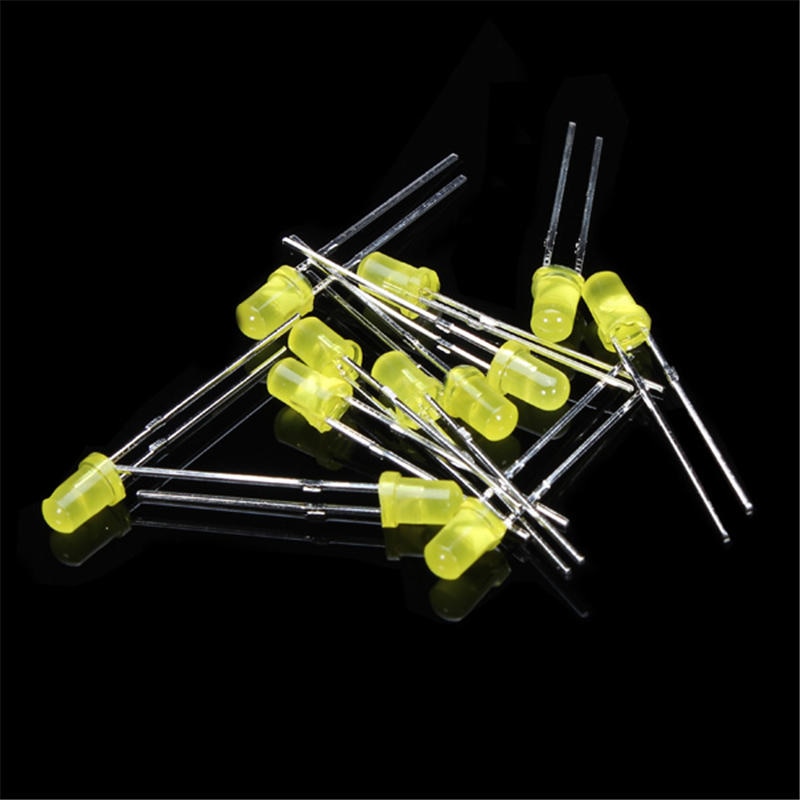 500Pcs New Arrival 3MM LED Diode Kit Mixed Color Red Green Yellow Blue White Electronic Components Mixed Set Diodes - Image 4