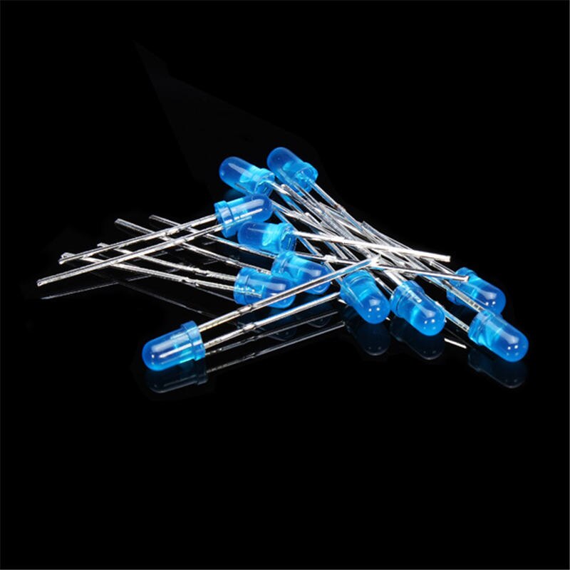 500Pcs New Arrival 3MM LED Diode Kit Mixed Color Red Green Yellow Blue White Electronic Components Mixed Set Diodes - Image 5