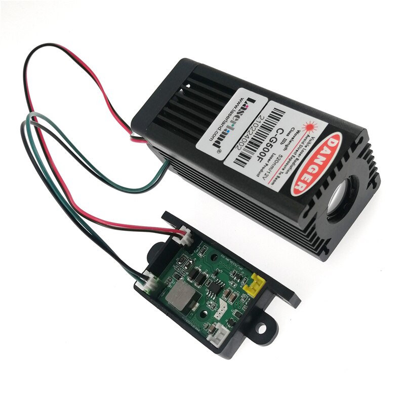 500mW Green Laser 520nm Laser Diode Module 14mm Fat Beam Green Laser Head Good Heat Dissipation - Image 3