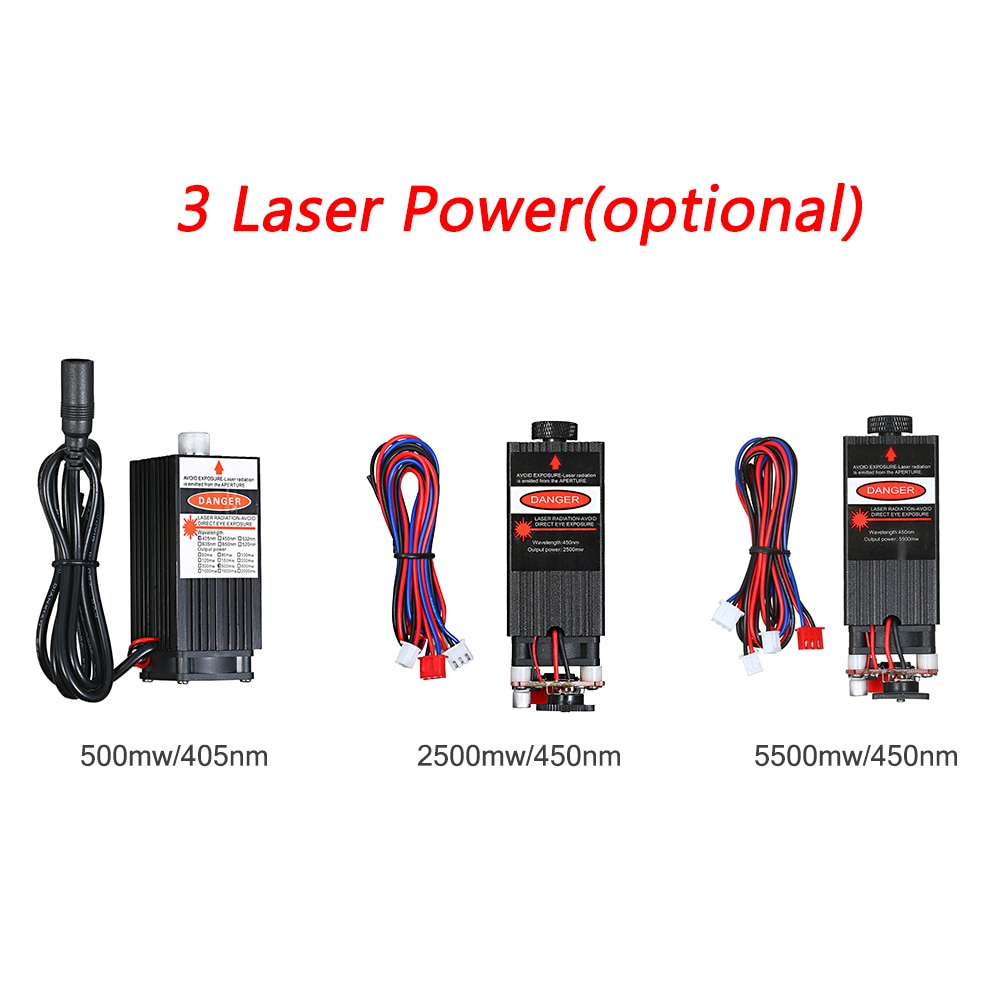 500mw/ 2500mw/5500mw Focusable for CNC Engraving Laser Engraving Engraver CNC Laser Module cnc Router Laser Engraving Machine - Image 2