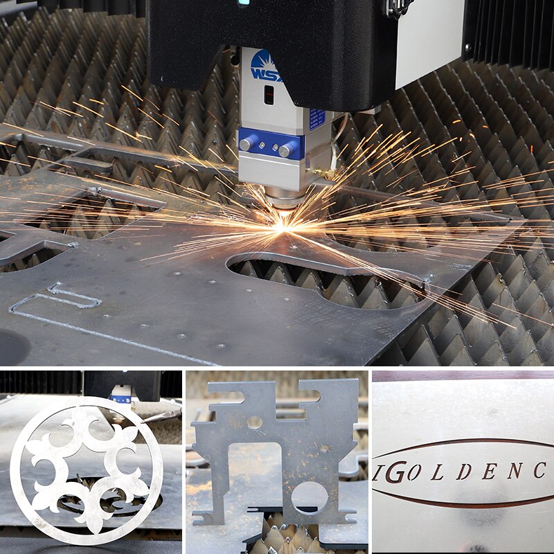 500w 1000w 1500w gold sliver fiber laser cutting machine/metal sheet laser cutter/lazer cutting machine - Image 4
