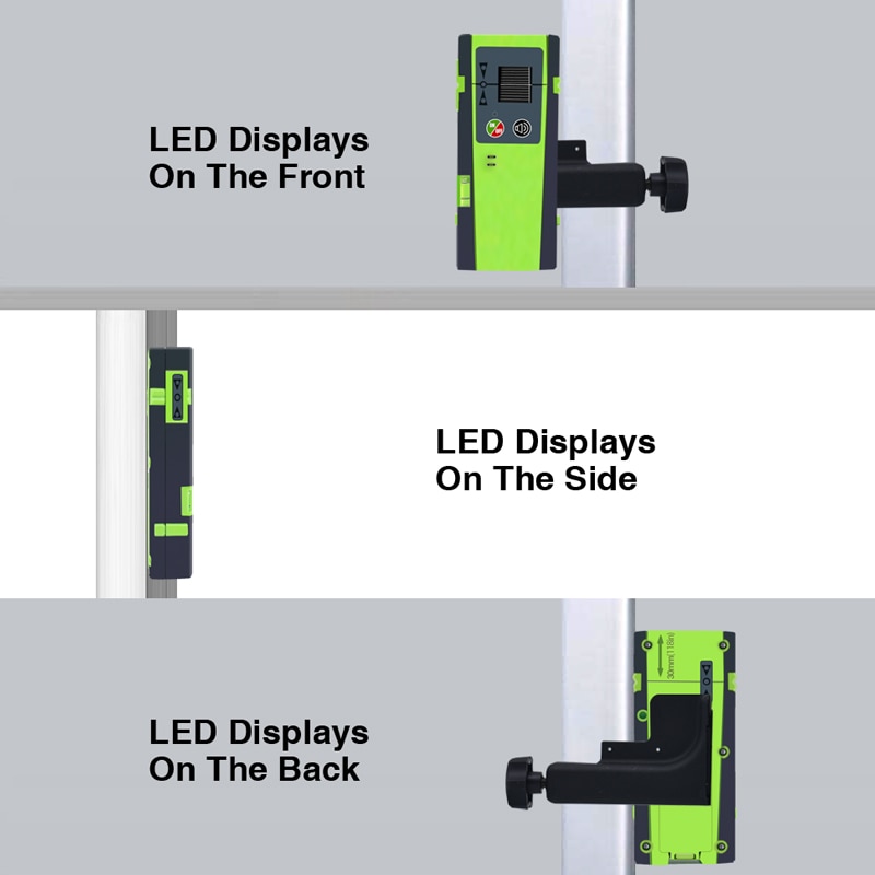 50m Outdoor Pulse Mode Red Or Green Beam Line Laser Level Vertical And Horizontal Laser Detector Or Receiver - Image 4