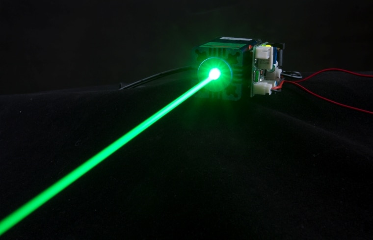 520nm 100mW Green Laser Module Diode Positioning Stage Laser Light with TTL Moudel 0-30 kHZ