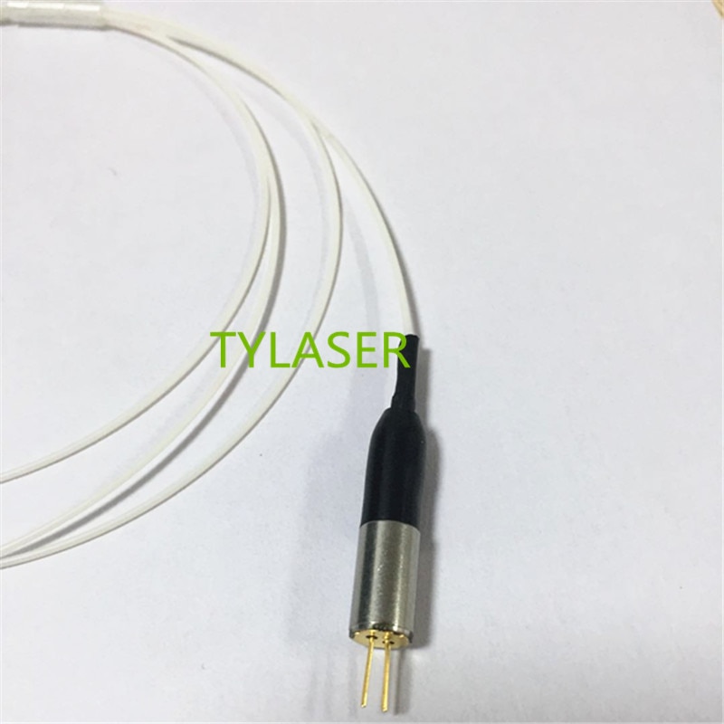 520nm 10mW FP SM coaxial Fiber laser diode Module - Image 2