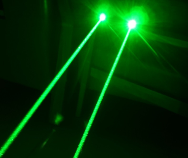 520nm 12V DC input 1mw 5mw 10mW 30mw 50mw 80mw 135mw Green Laser Dot Diode Module DC input 12mm Industrial Grade