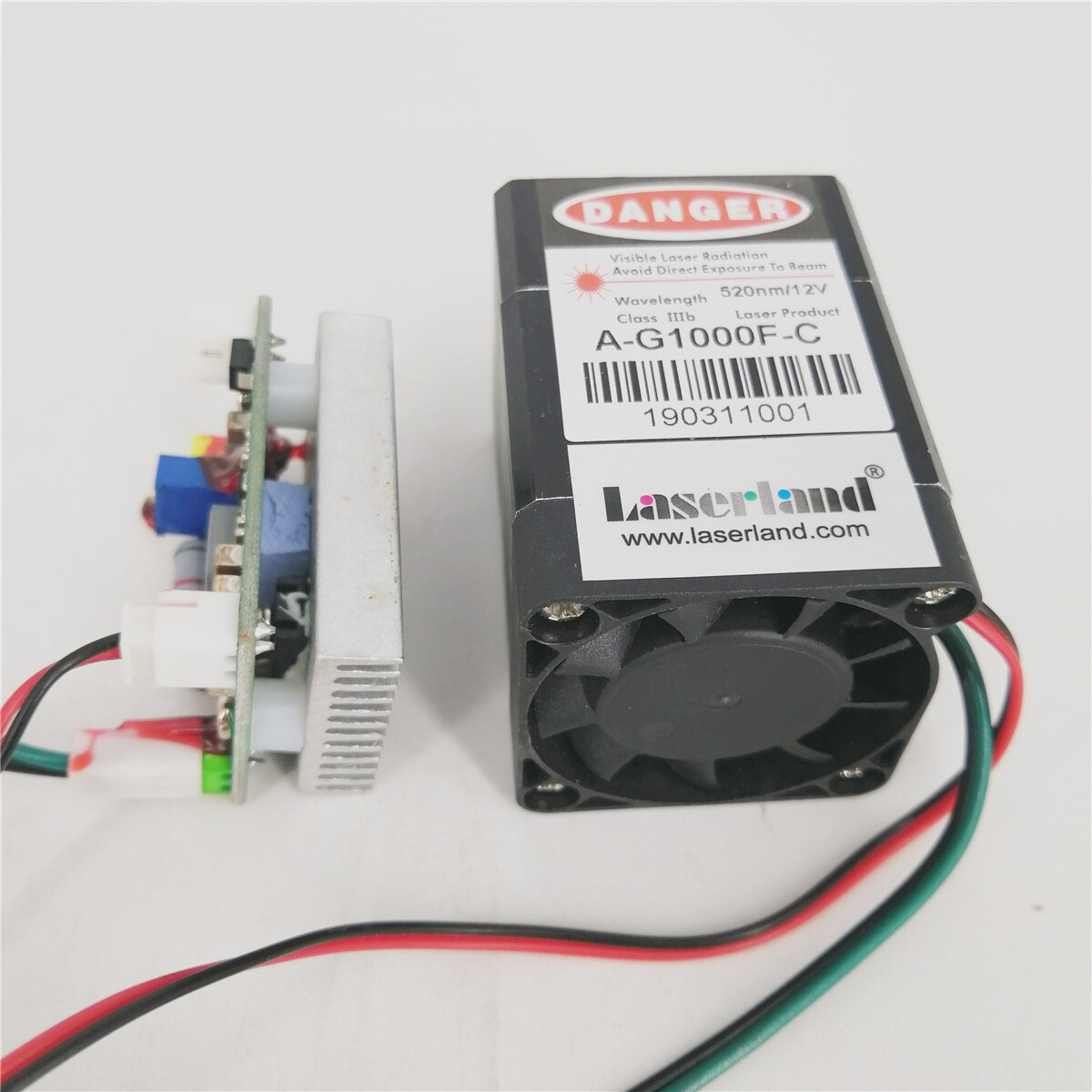 520nm 1w Green Diode Laser Module for Escape Room Haunted House Stage Lighting Laser Harp Laser Curtain Bird Scaring DJ KTV BALL - Image 2