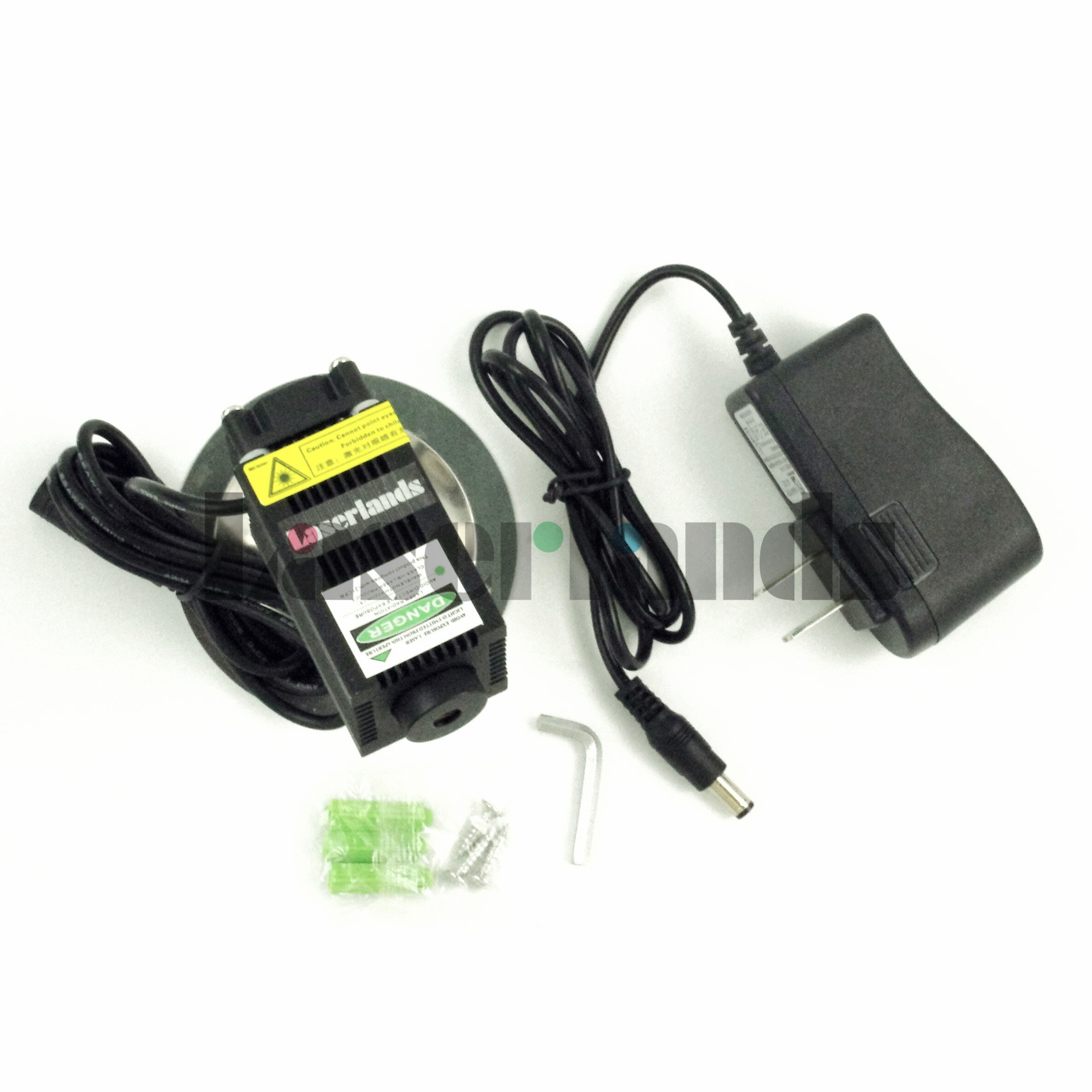 532nm 100mW Green Laser Diode Module with Fan Adapter 12VDC Stage Lighting - Image 5