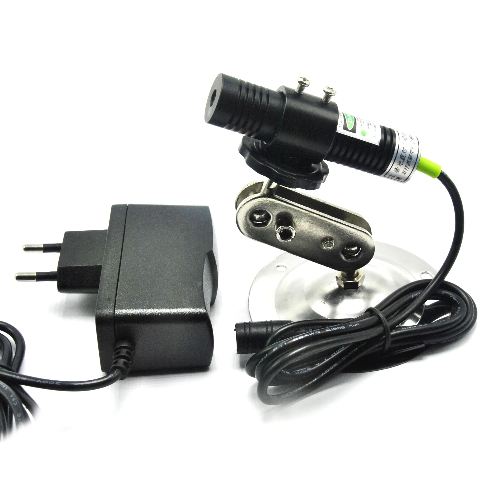 532nm 10mW Green Laser Diode Dot Generator Alignment Module Locator Cutting Machine Wood Lighting Effects Adapter Holder