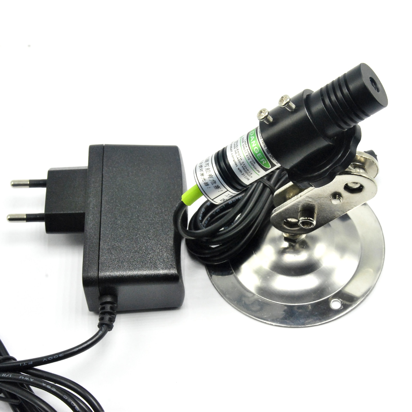 532nm 10mW Green Laser Diode Line Generator Alignment Module Locator Cutting Machine Wood Lighting Effects Adapter Holder - Image 2