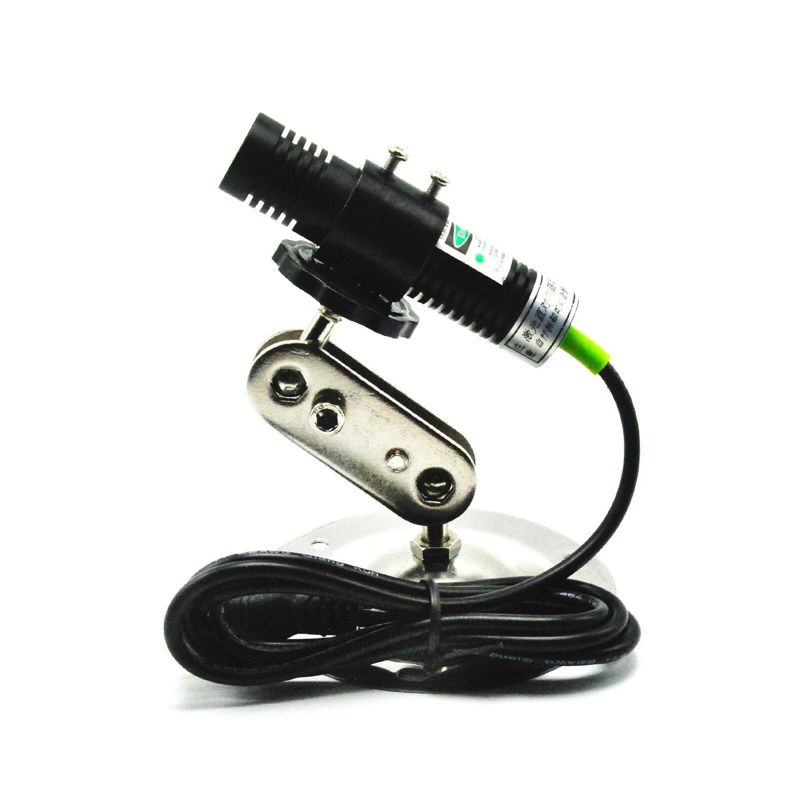532nm 10mW Green Laser Dot Module Long Time Working w/5V 1A Adapter &18mm Holder - Image 2