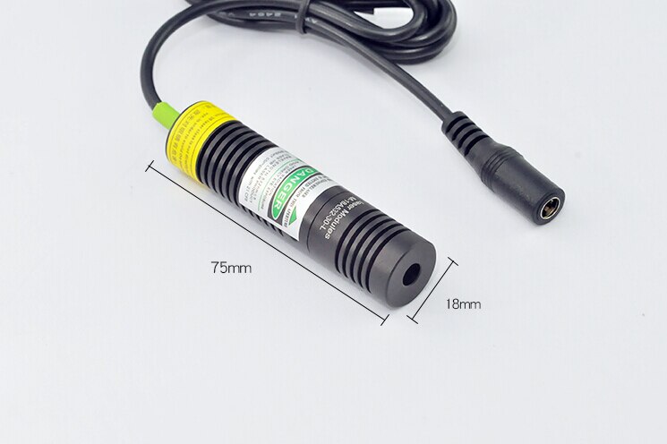 532nm 10mW Green Line Laser Diode 18*75mm Mdule High Quality Aviation Aluminum - Image 4