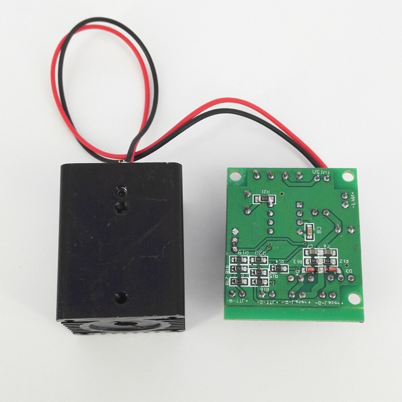 532nm 30-50mW Green Dot Laser Module Diode DC/AC 12V Stage Lighting TTL 0-5V - Image 2