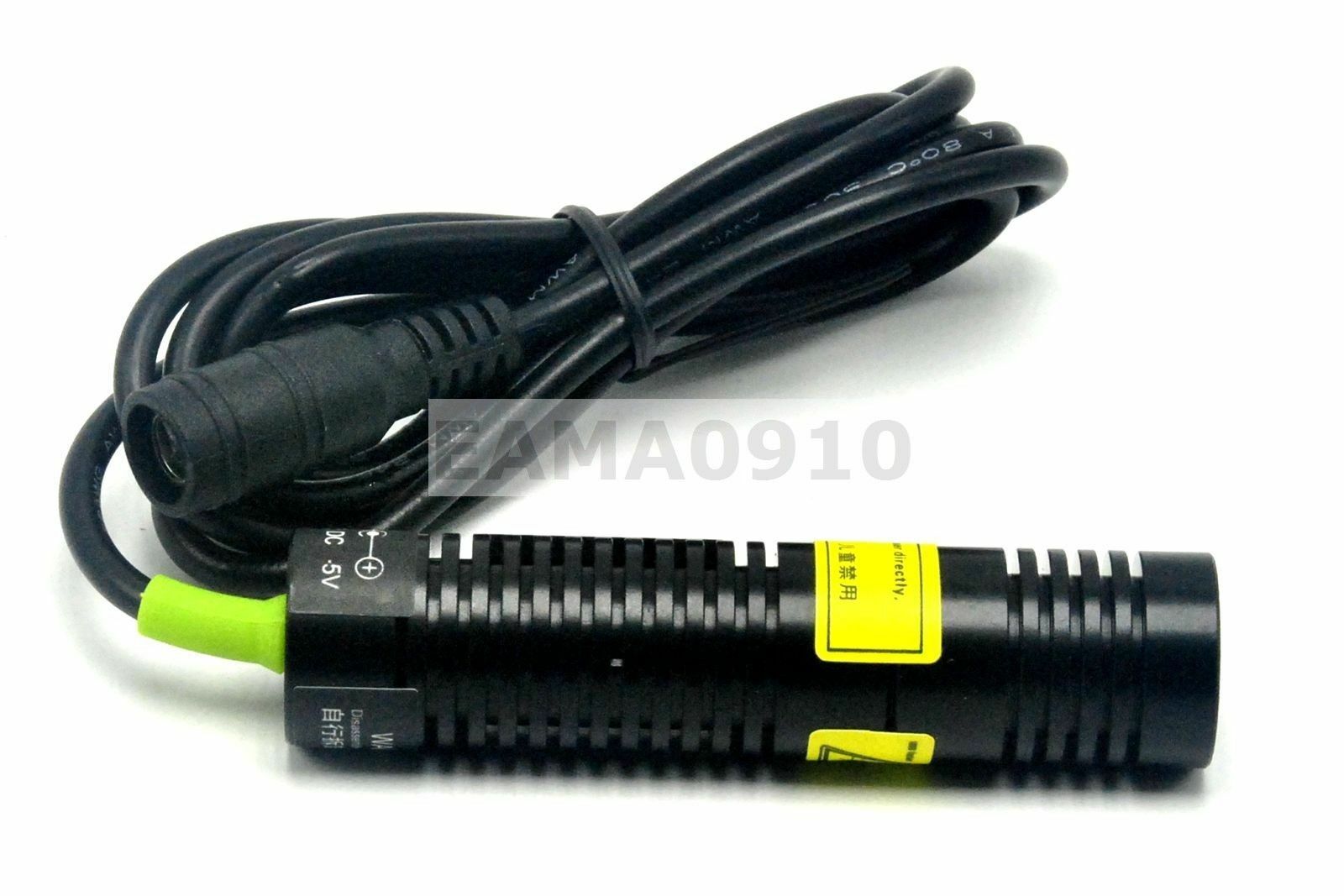 532nm 50mW 5V Green Dot Laser Diode Module Long Time Working 18x75mm /AC Adapter - Image 4