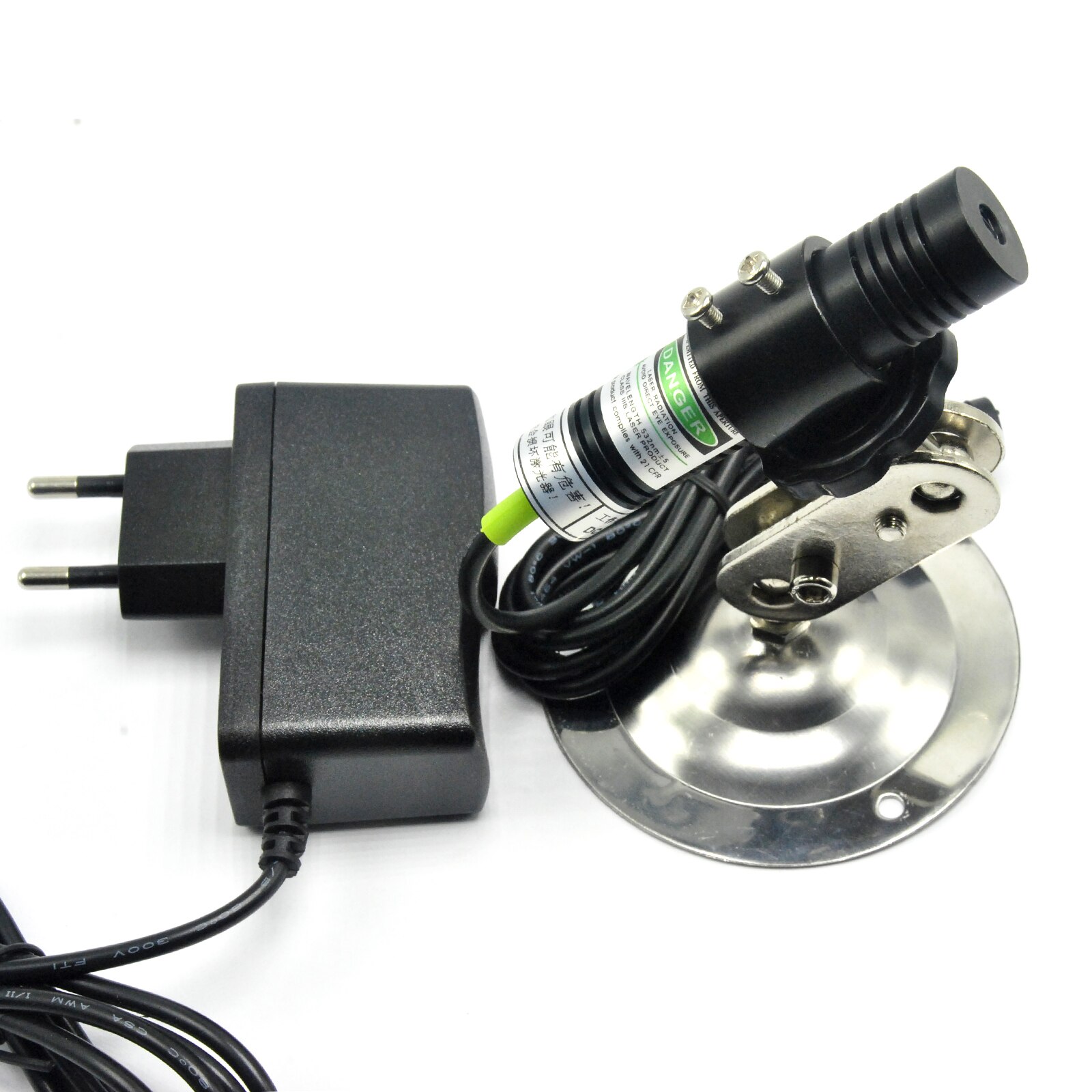 532nm 50mW Green Laser Diode Dot Generator Alignment Module Locator Cutting Machine Wood Lighting Effects Adapter Holder - Image 3