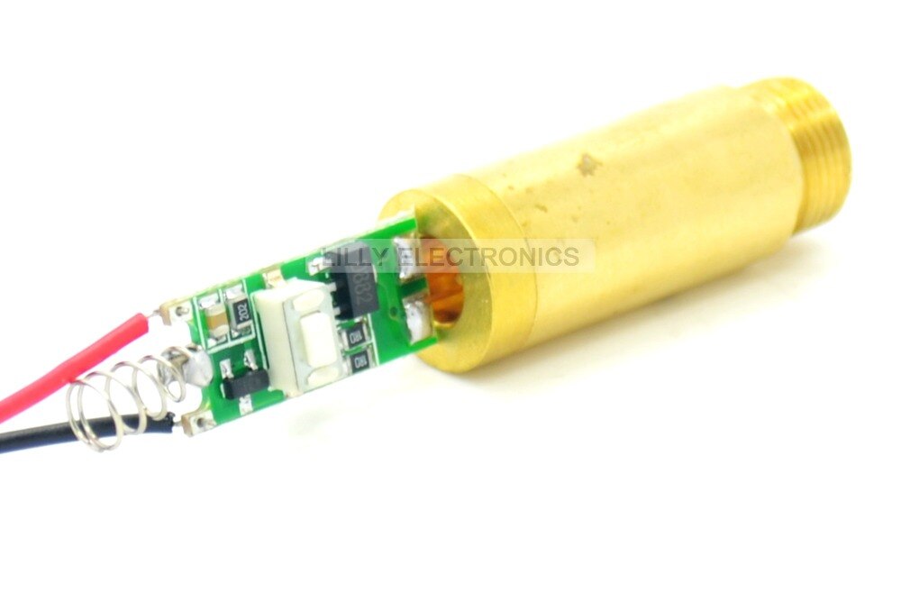 532nm 50mW Green Laser Dot Diode Module 3.7V-4.2VDC - Image 4