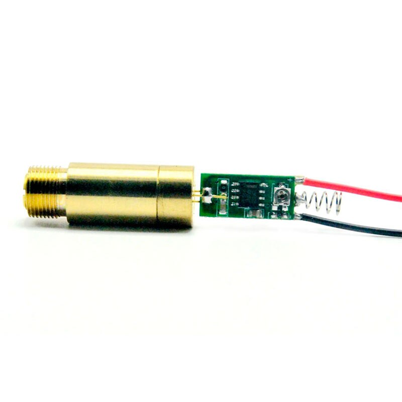 532nm 50mW Green Laser Module / Laser Diode / 3V APC Driver / Industrial LAB
