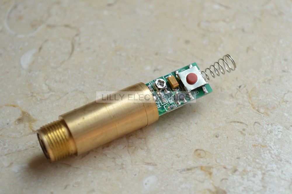532nm 5mW Green Laser Dot Diode Module 3.0VDC