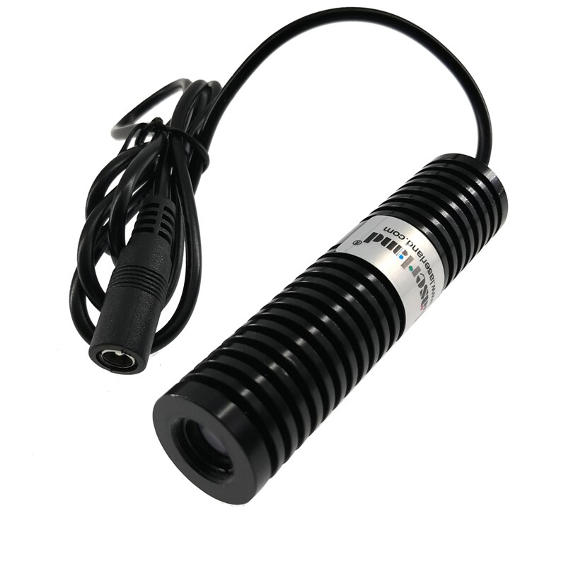 532nm Fat Beam Laser Diode Module Green Laser Head 80mW 8mm 5-24vdc Wide Voltage 22*90 - Image 3