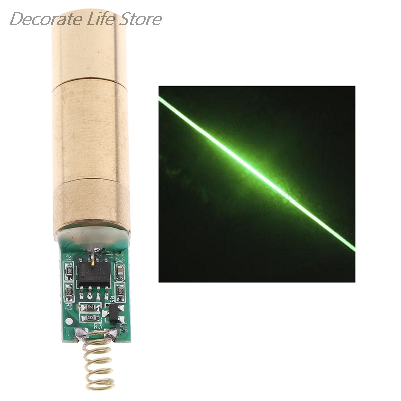 532nm Green Line Laser Module/ Dot Rays Laser Module / Laser Diode/light Free Driver/Lab/Steady Working 30~50mW