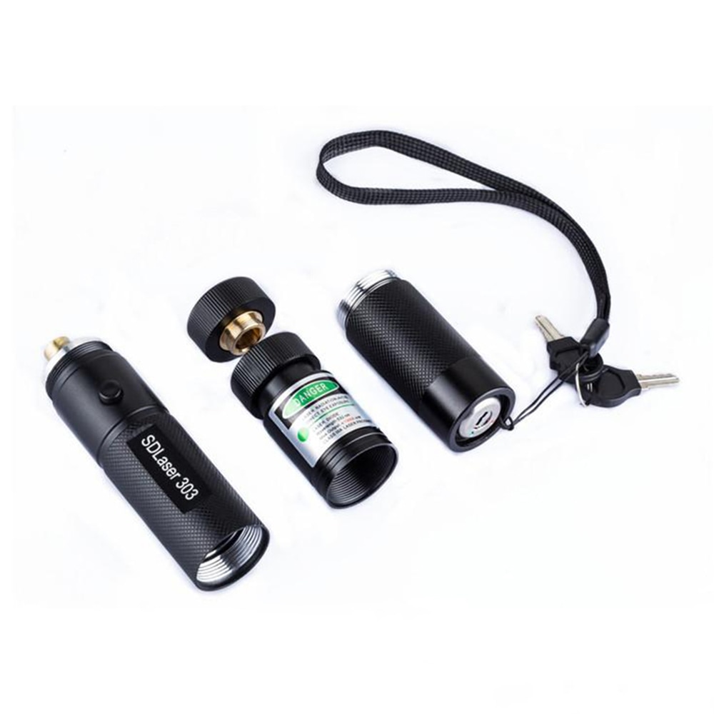 532nm high-power green laser 303 indicator indicator ultra-long radiation distance laser indicator 18650 battery USB charger - Image 4