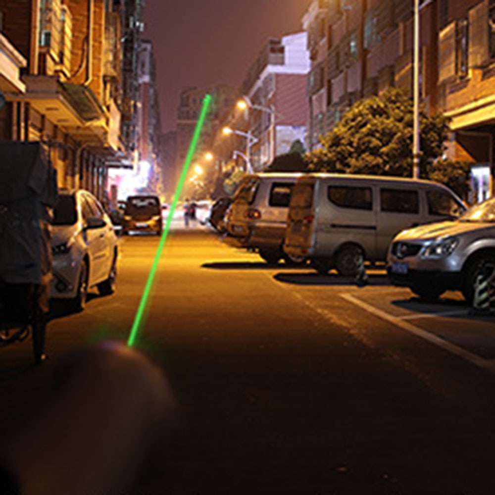 532nm high power green laser 303 indicator super long radiation distance indicator 6 in 1 laser head charger 18650 battery - Image 5