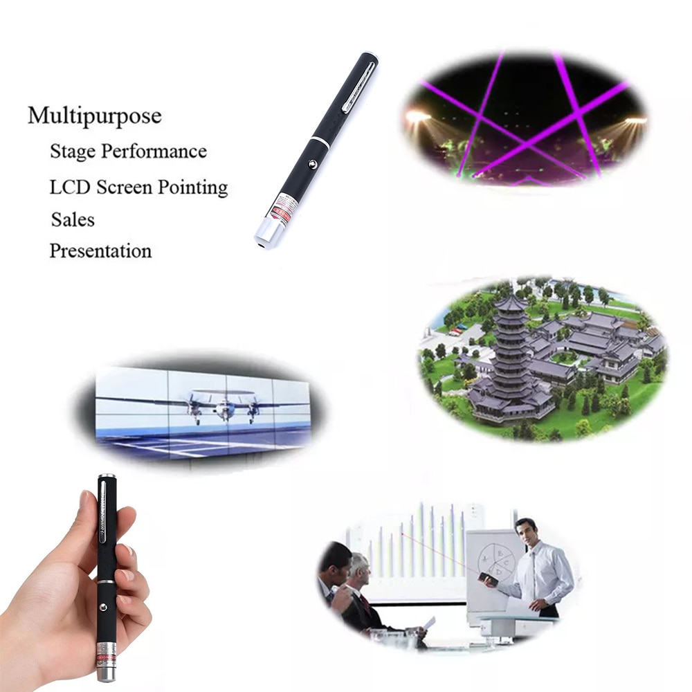 5MW Powerful Lottomr Pen Light Pencile 405nm 530nm 650nm Dot Pen with Buiit-in Batteries with Colorful Light - Image 5