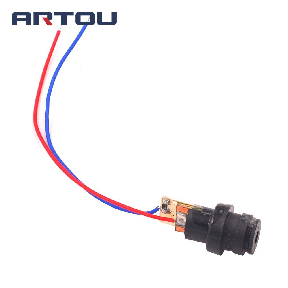 5PCS DC 4.5V Head Laser Dot Diode Red Plastic - Image 4