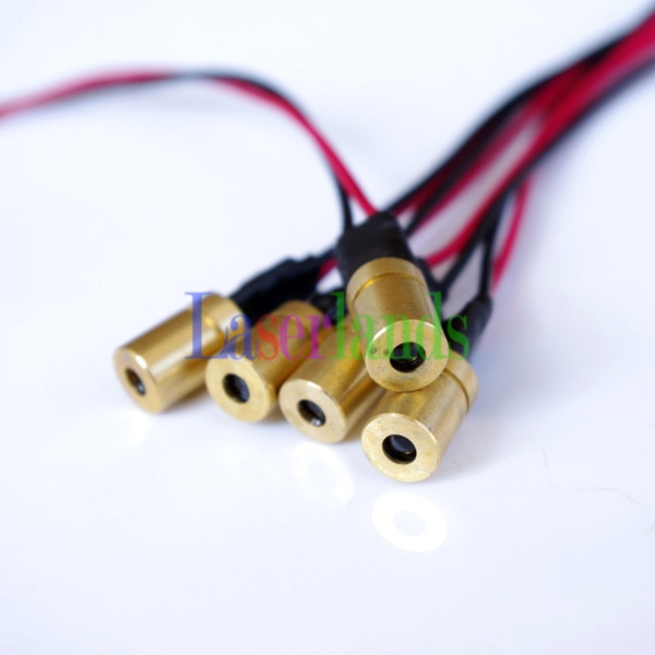 5pcs 6.5*10mm Fine Focusable 780nm 3mW 5mW Infrared IR Dot Laser Diode Module - Image 2